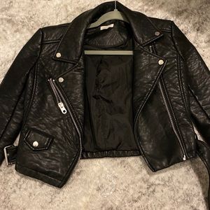 Urban outfitters moto pleather jacket